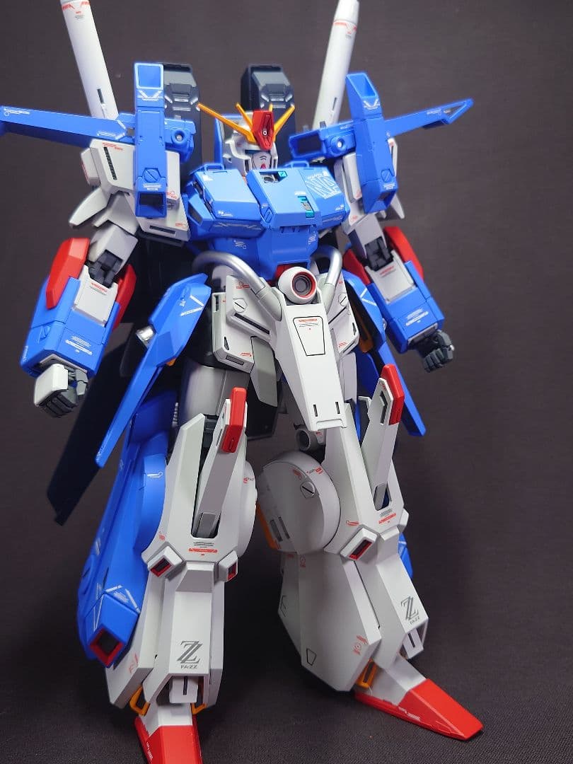 MGフルアーマーZZガンダムVer.ka全塗装品