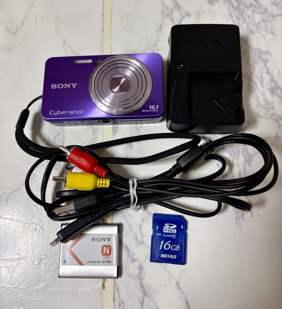【美品】　SONY DSC-W570 デジタルカメラ