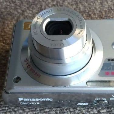 Panasonic LUMIX デジタルカメラ DMC-FX9 正常動作確認済