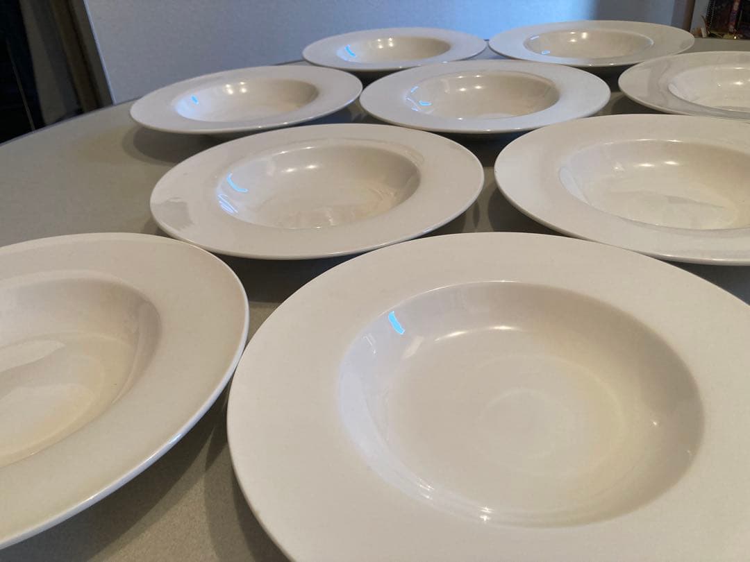 リム深皿 23cm 9枚セット｜レストラン・業務用にもおすすめ✨