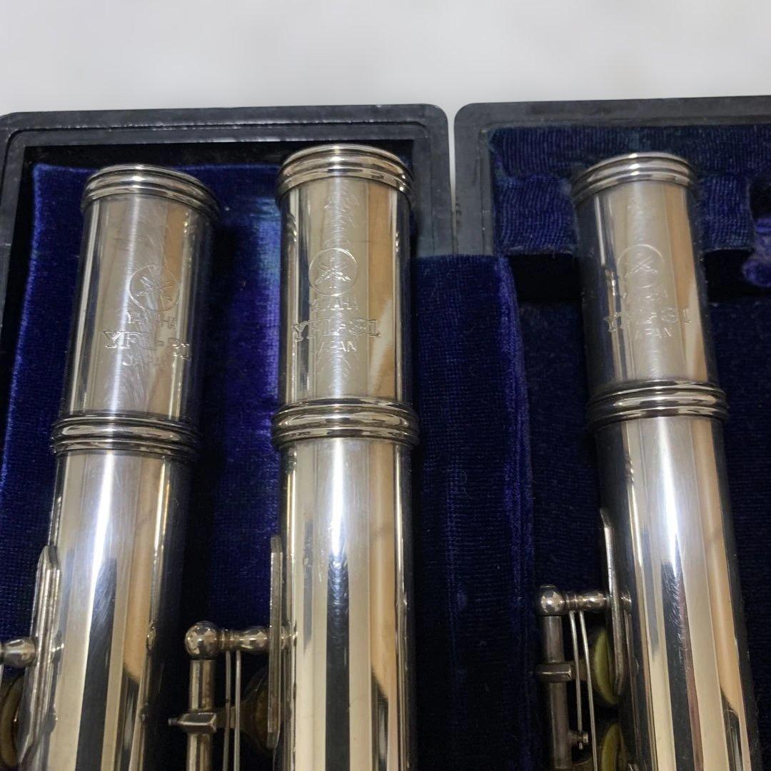 ヤマハフルート YFL-31ケース付き 部品取り