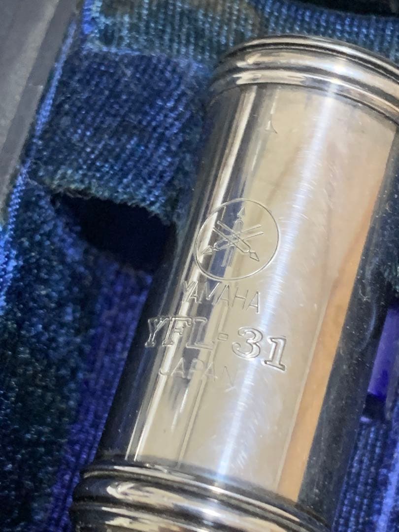ヤマハフルート YFL-31ケース付き 部品取り