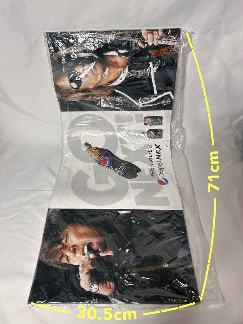 B’z PEPSI NEXT ZEROポスター 10枚入り