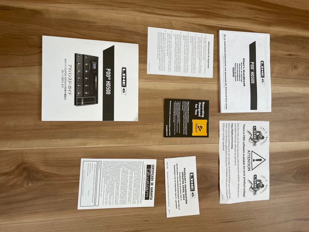 LINE 6 POD HD500 ギターエフェクター