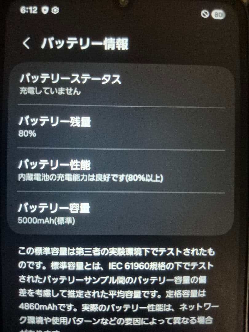 Samsung Galaxy A25 5G 中古　バッテリー良好　SIMフリー版