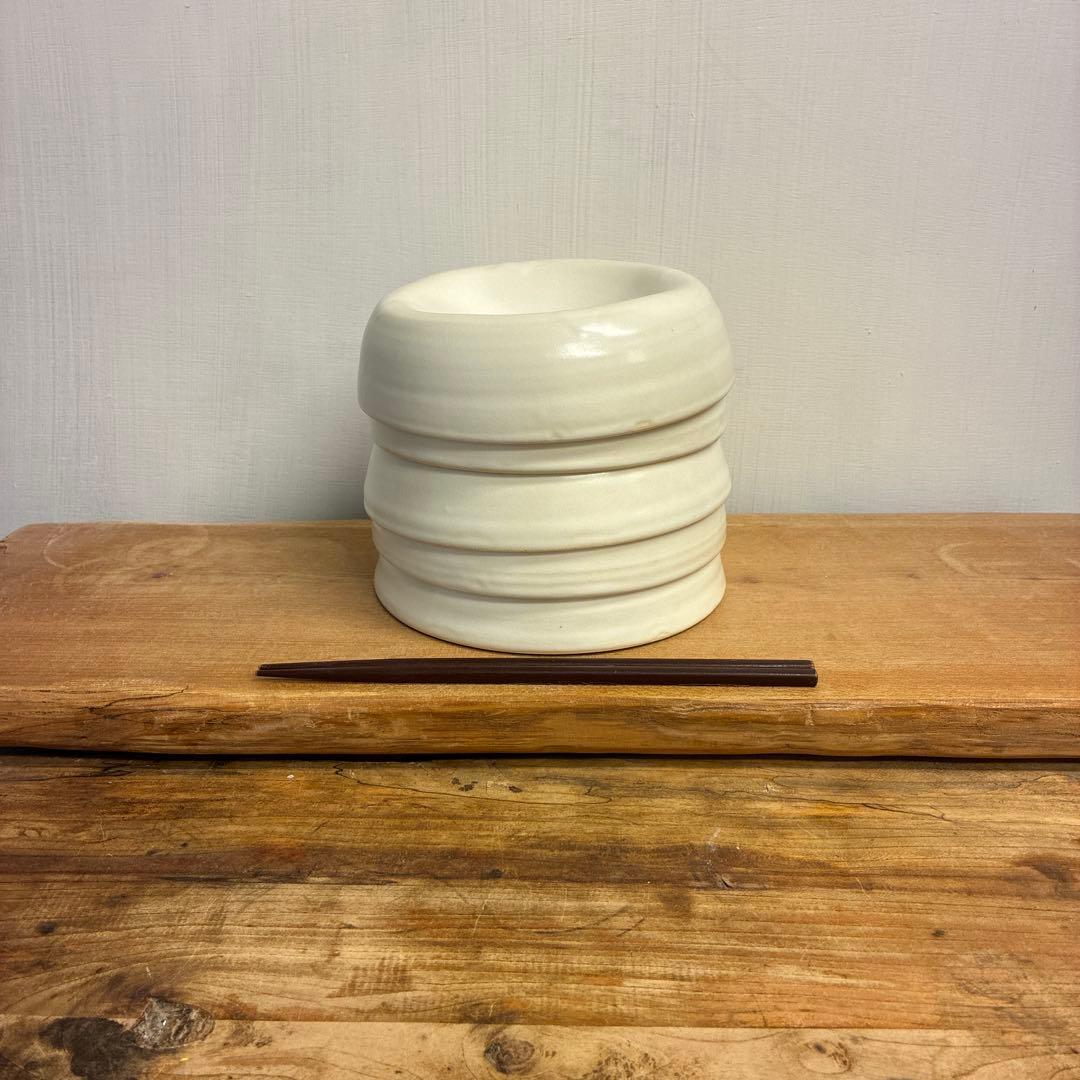 ちゃーさん新品　陶器　陶芸作家　変形鉢5個　44