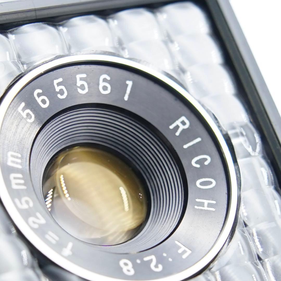 【動作確認・清掃済み＊試写あり】リコーオートハーフE 花柄