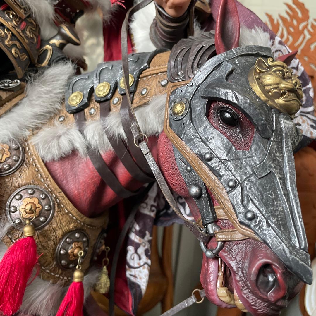 引き取り限定　超特大　三国志　呂布　スタチュー　フィギュア