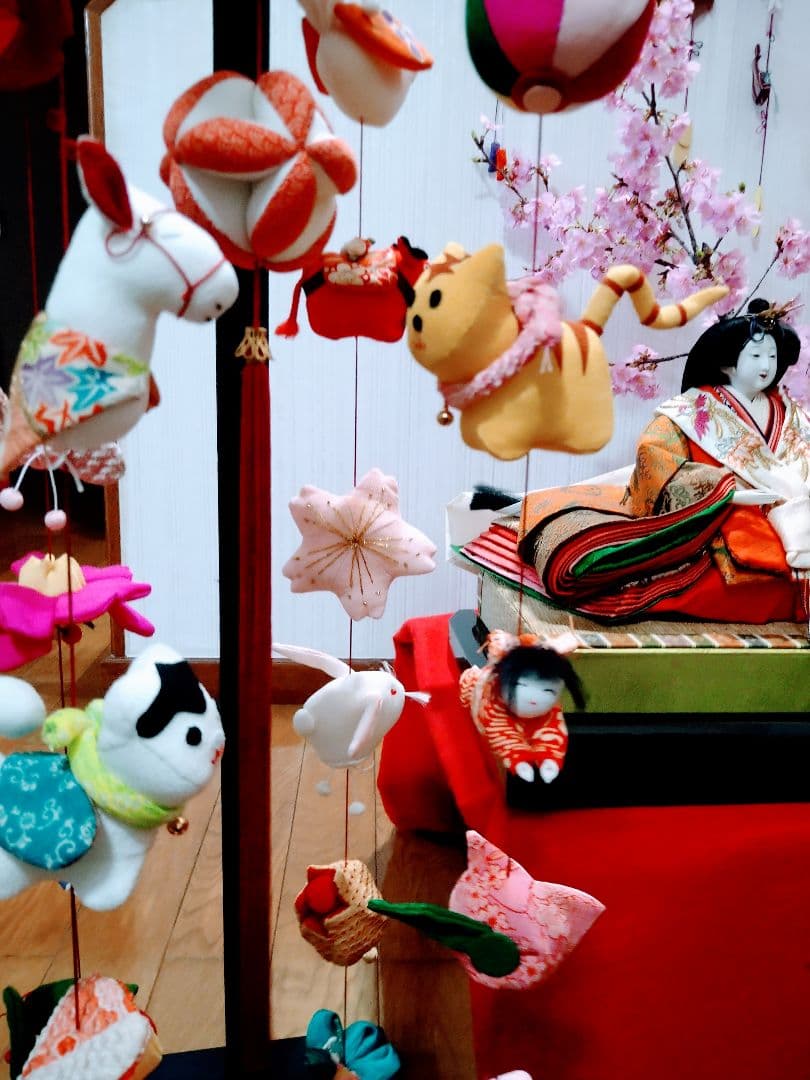 ③　つるし雛　置き型　女の子用