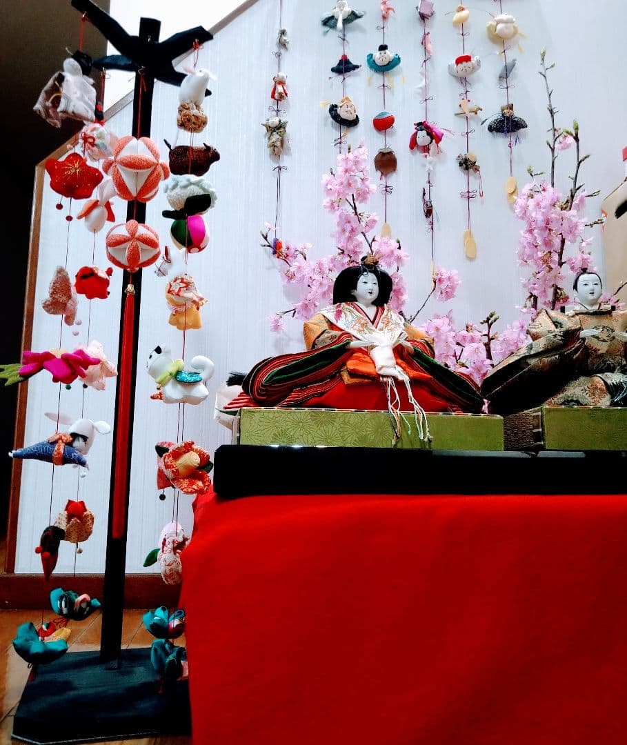 ③　つるし雛　置き型　女の子用