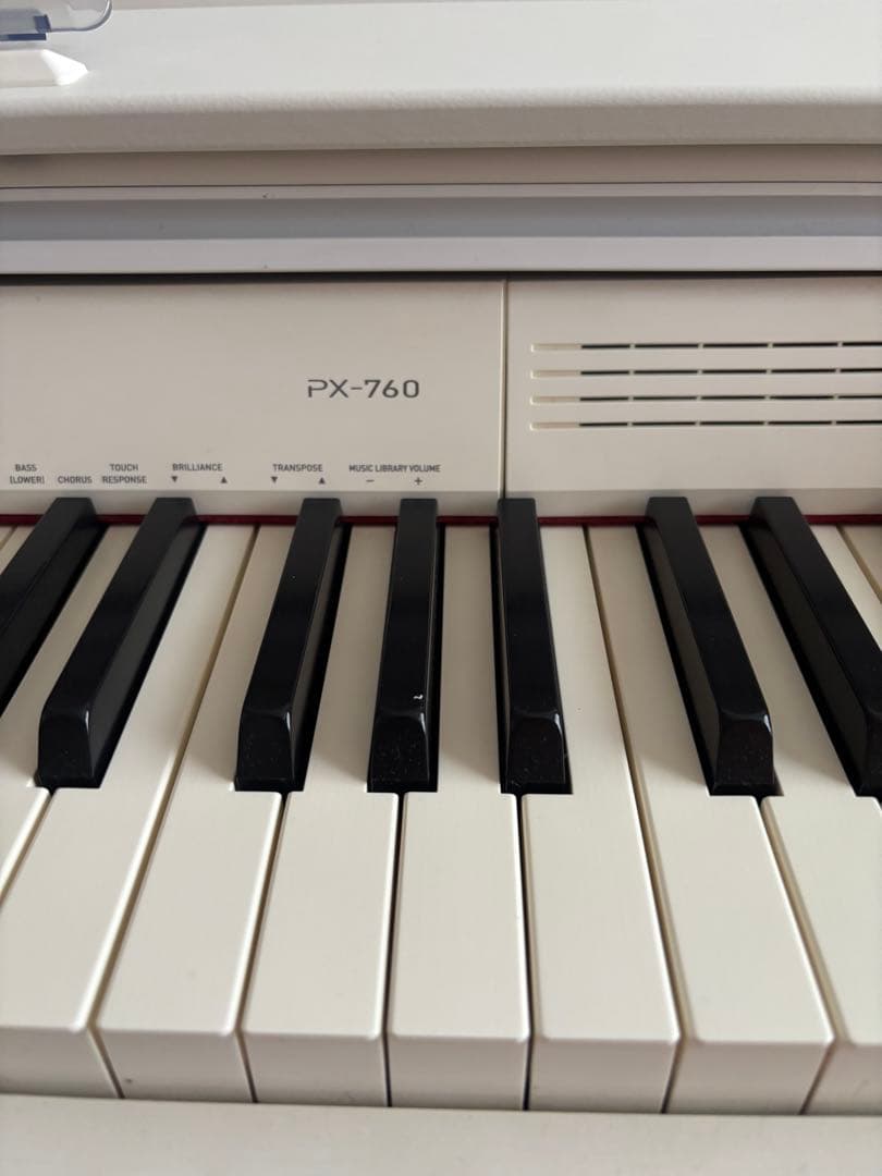 CASIO Privia 88鍵 ホワイト 電子ピアノ　椅子つき