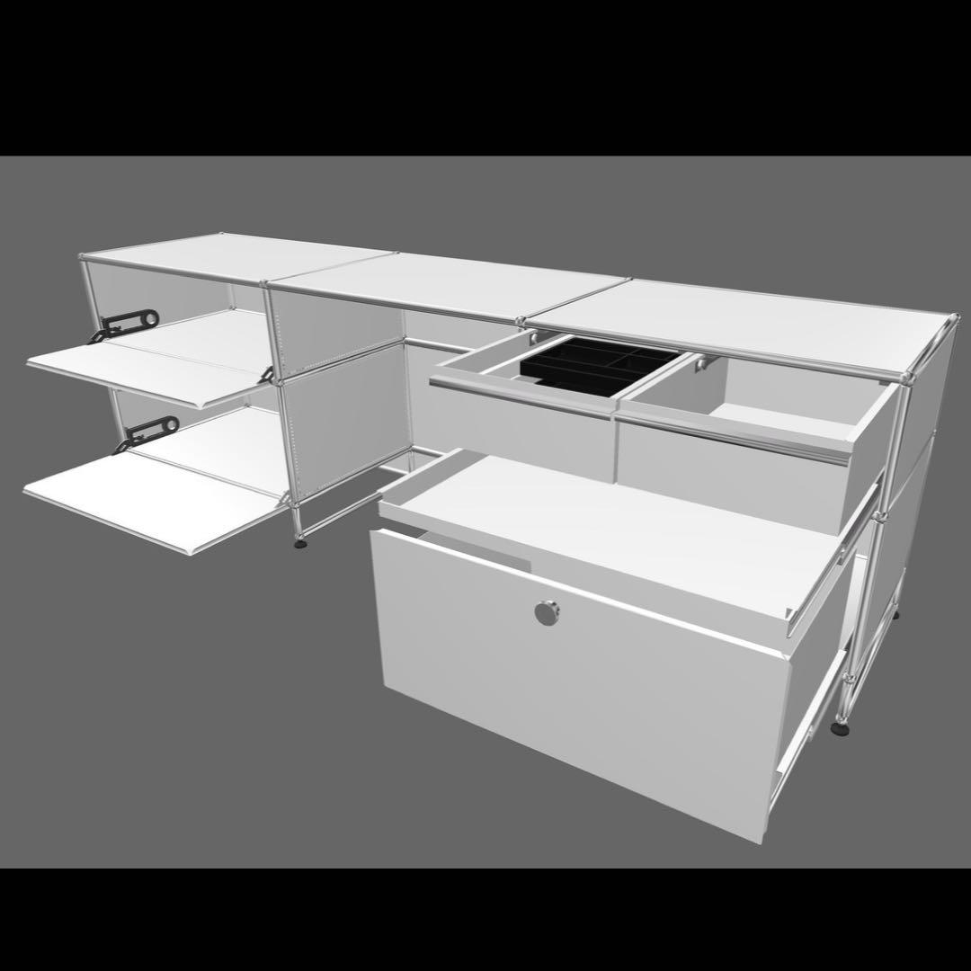 USM ハラー キャビネット デスク