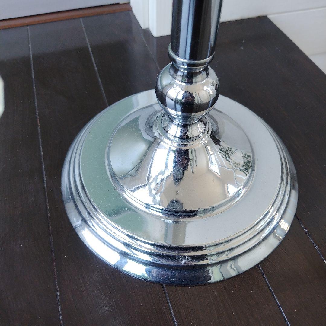 ②【ミッドセンチュリー】昭和レトロ当時物 クリスタルビーズ スタンドオブジェ