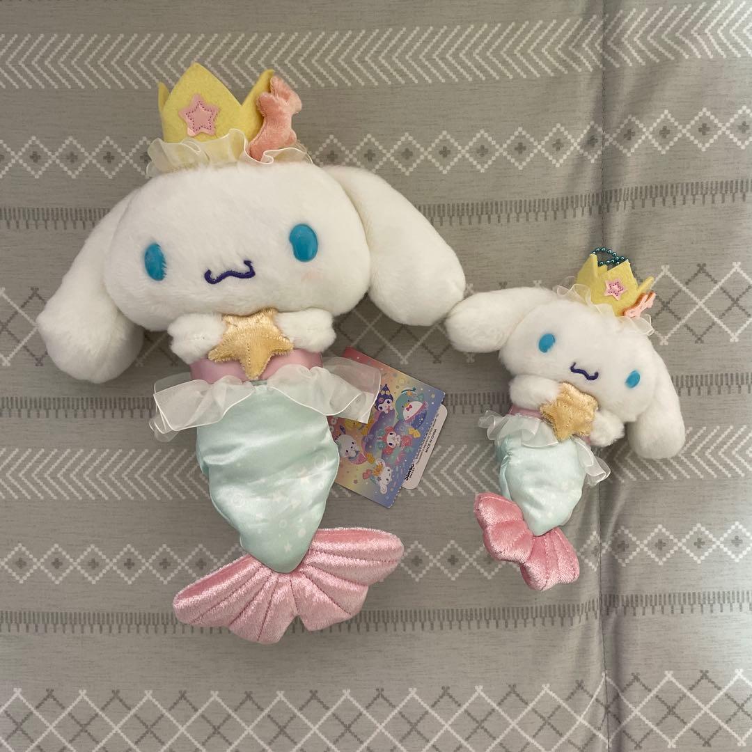 シナモロールぬいぐるみ　マスコットセット