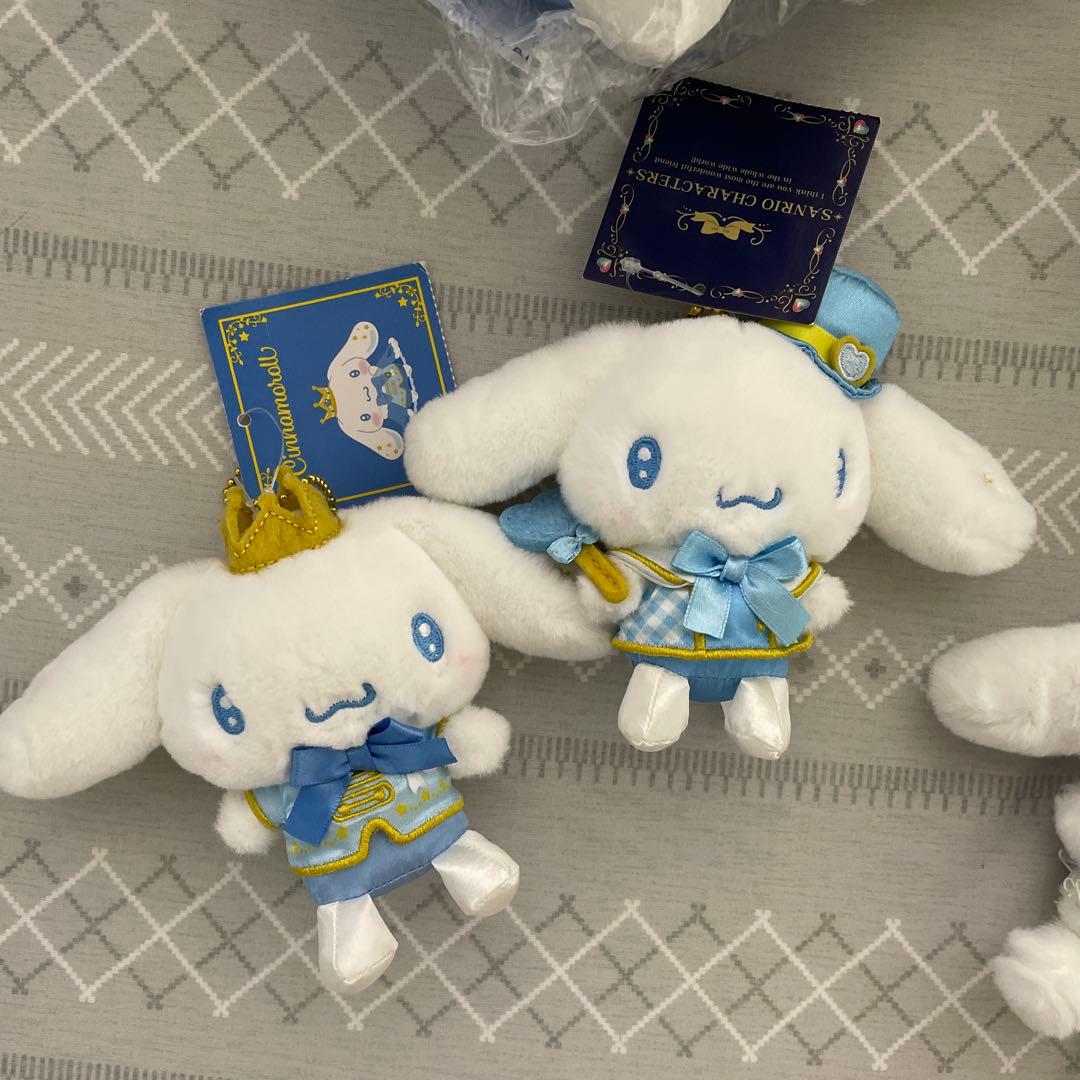 シナモロールぬいぐるみ　マスコットセット