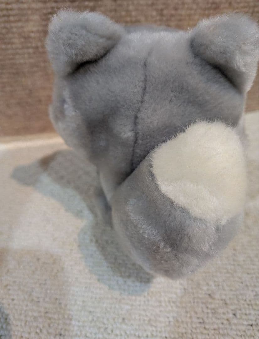 北海道限定　ハローキティ　銀ギツネ　ぬいぐるみ2004年　ぬいぐるみ小物入れ