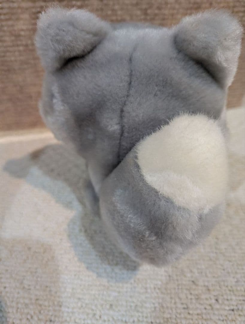 北海道限定　ハローキティ　銀ギツネ　ぬいぐるみ2004年　ぬいぐるみ小物入れ