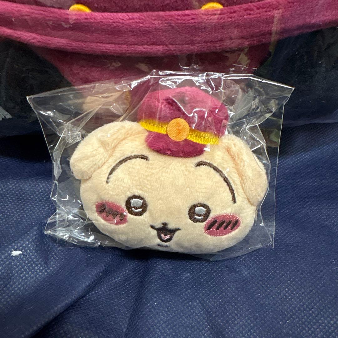 ちいかわ阪急電車 BIGぬいぐるみ マスコット おかおバッジ 3点セット