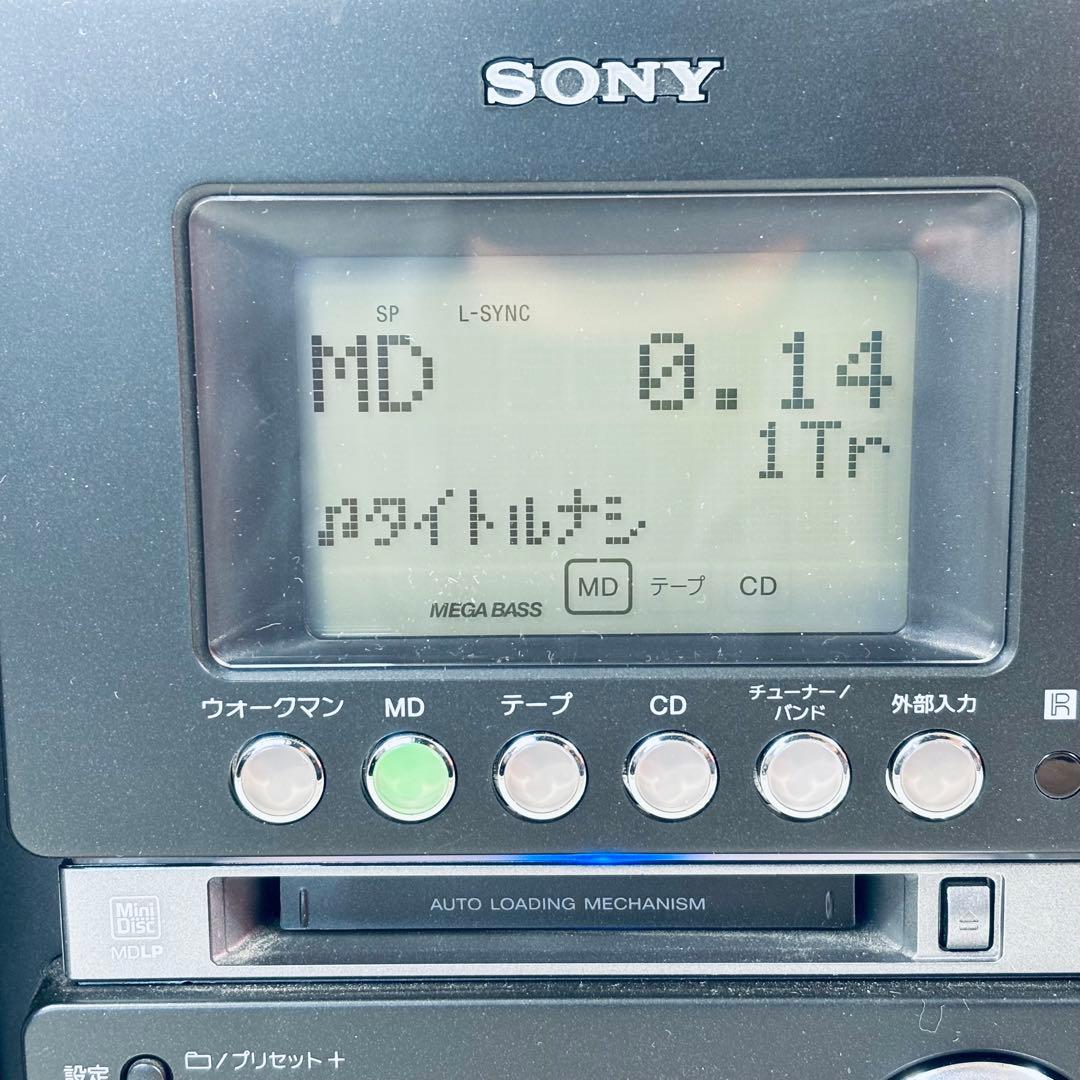 SONY ソニー　ミニコンポ　CMT-M35WM ブラック　ジャンク品