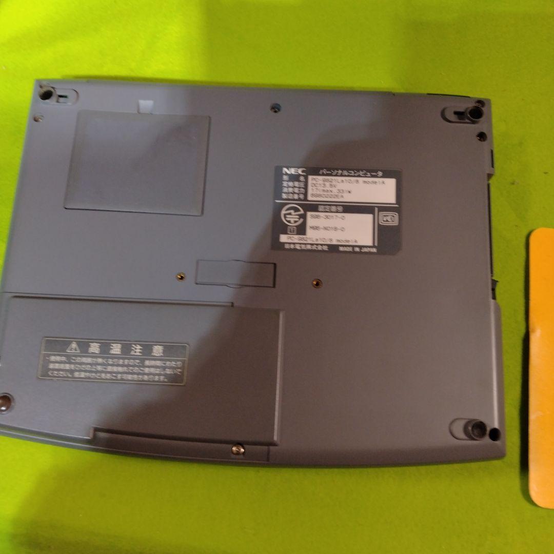 ■NEC PC-98NOTE PC-9821La10/8　ジャンク