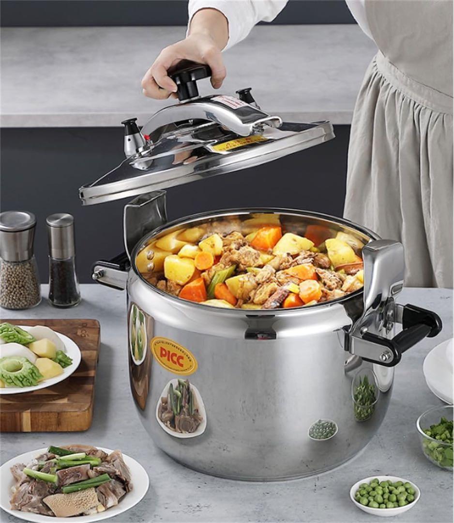 新品 圧力鍋 圧力 鍋 ih対応 ガス 圧力なべ 高压锅 業務用 スープ鍋