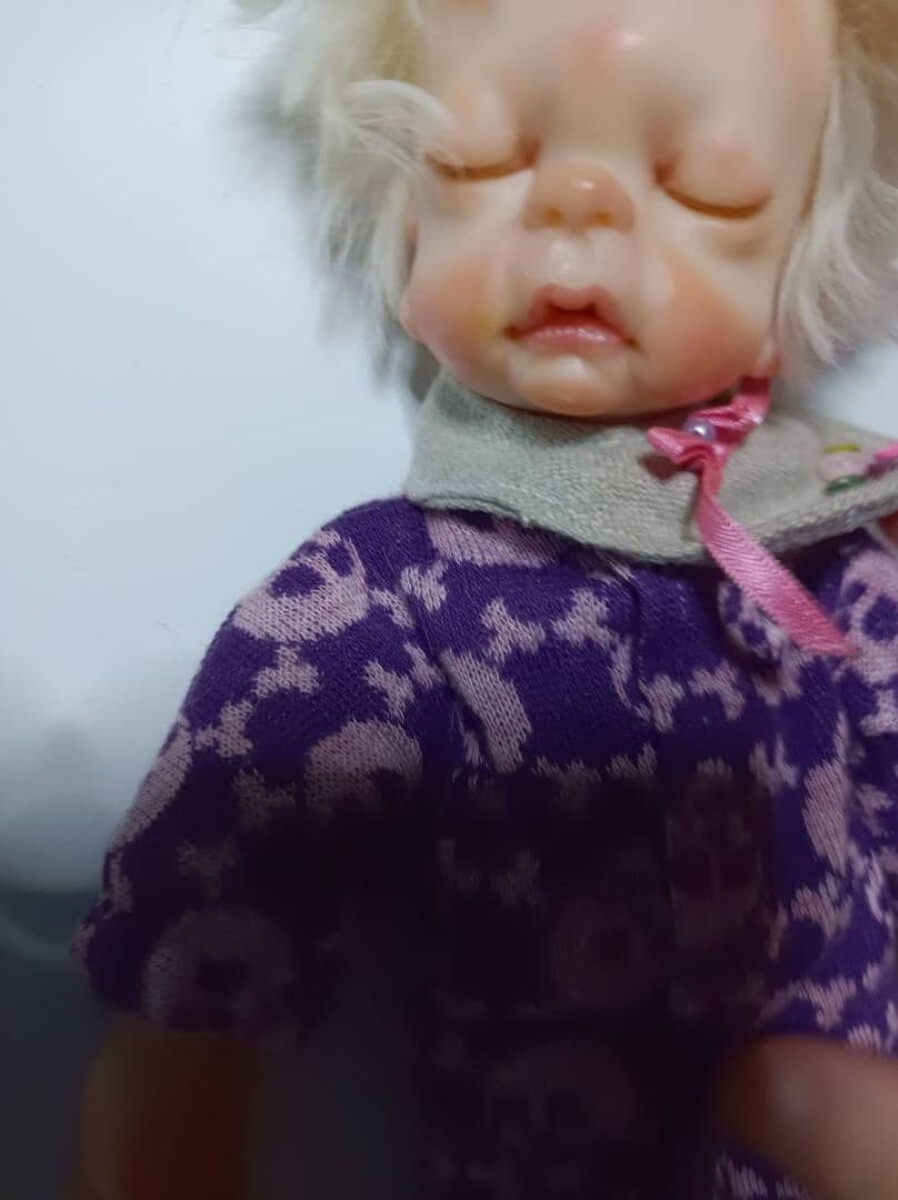 作家不明樹脂粘土ベビー創作人形人形 ドール 人形 コレクション