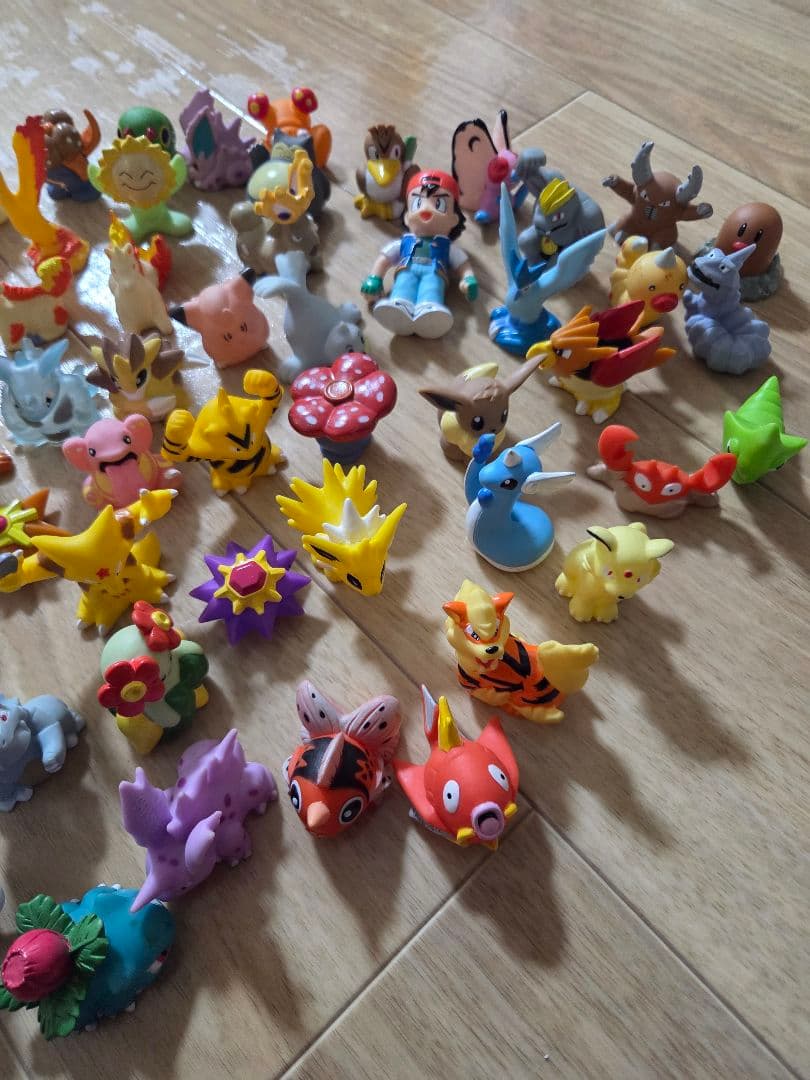初代～ 希少 ポケモンキッズ 約70体 まとめ売り 指人形