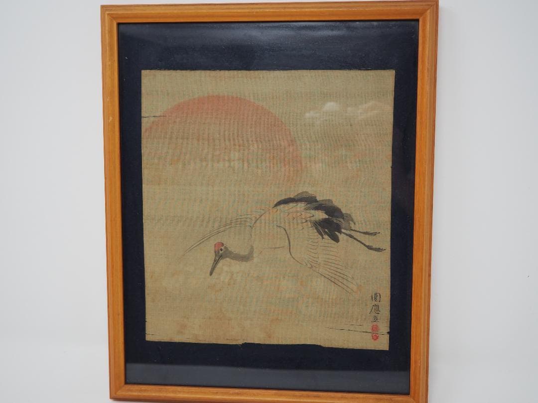 円山応立　應立　日本画　応挙　円山派　江戸時代　明治時代　繊細なタッチ レア