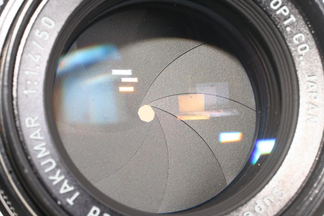 作例あり 整備済 SMC Takumar 50mm f1.4 ふわとろボケ