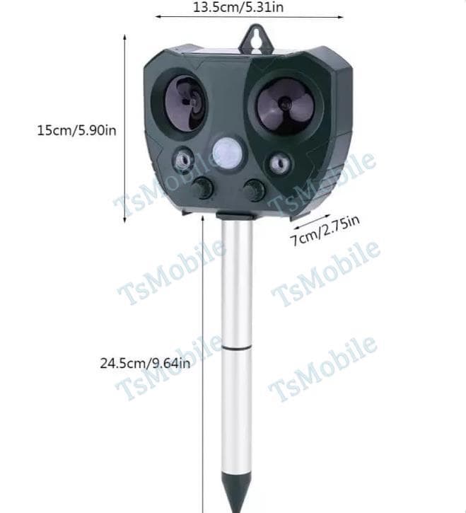 2台セット猫よけ 超音波動物撃退 光 動物避け 光 動物糞尿対策 害獣 安い