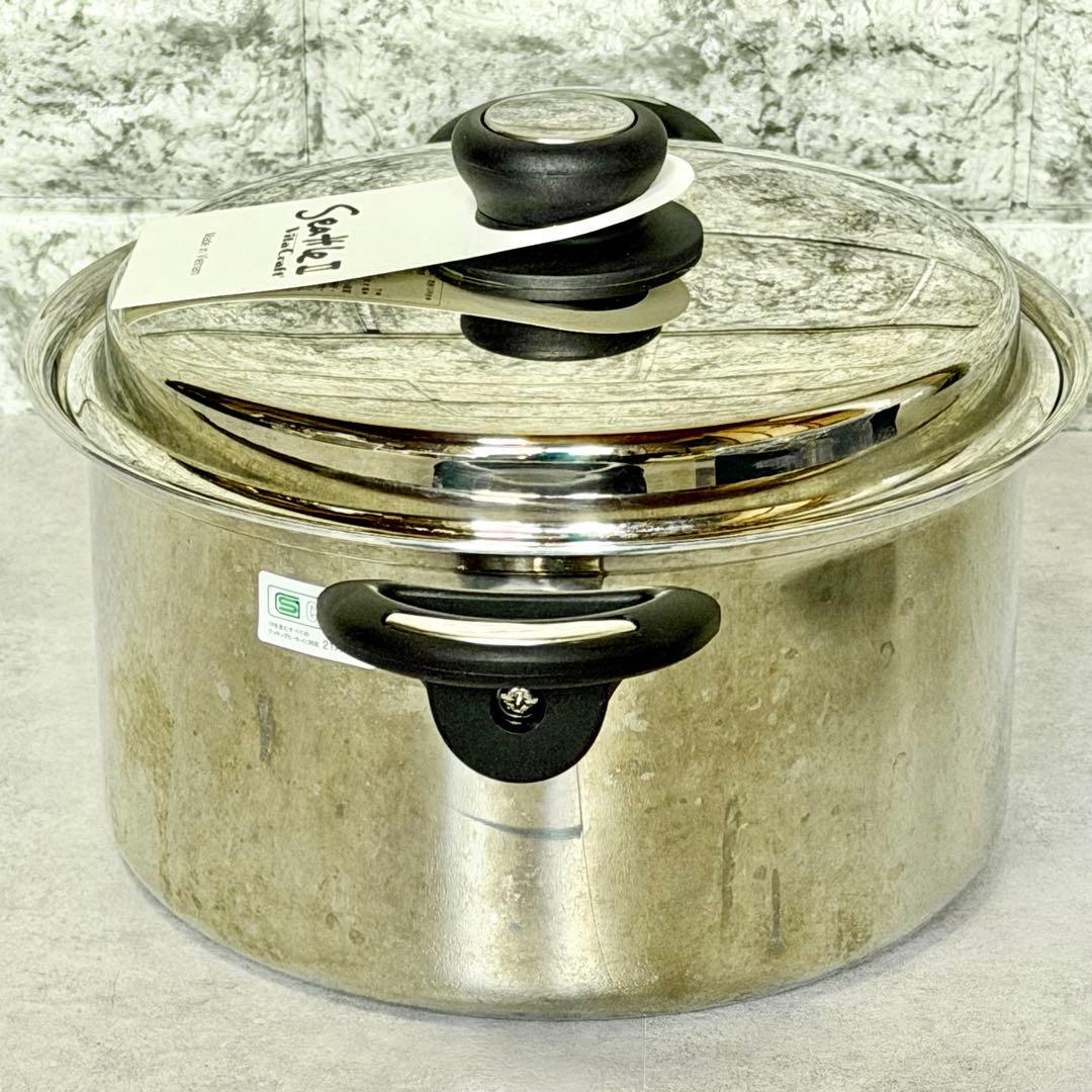 ビタクラフト「シアトルⅡ・No5754」4.0L両手鍋