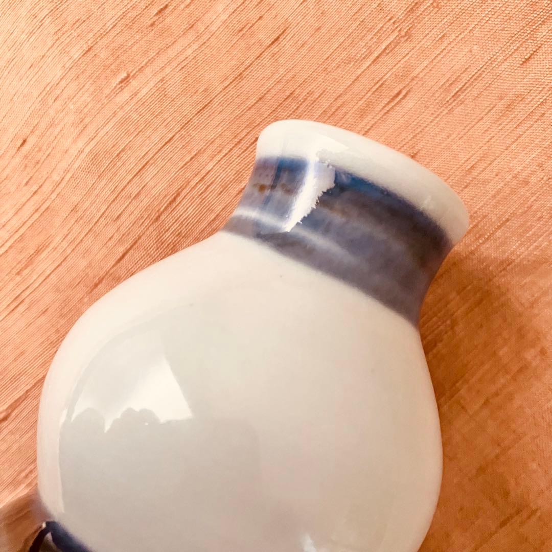 永楽善五郎　呉須　京焼　重瓢花入　共箱　花瓶　花器