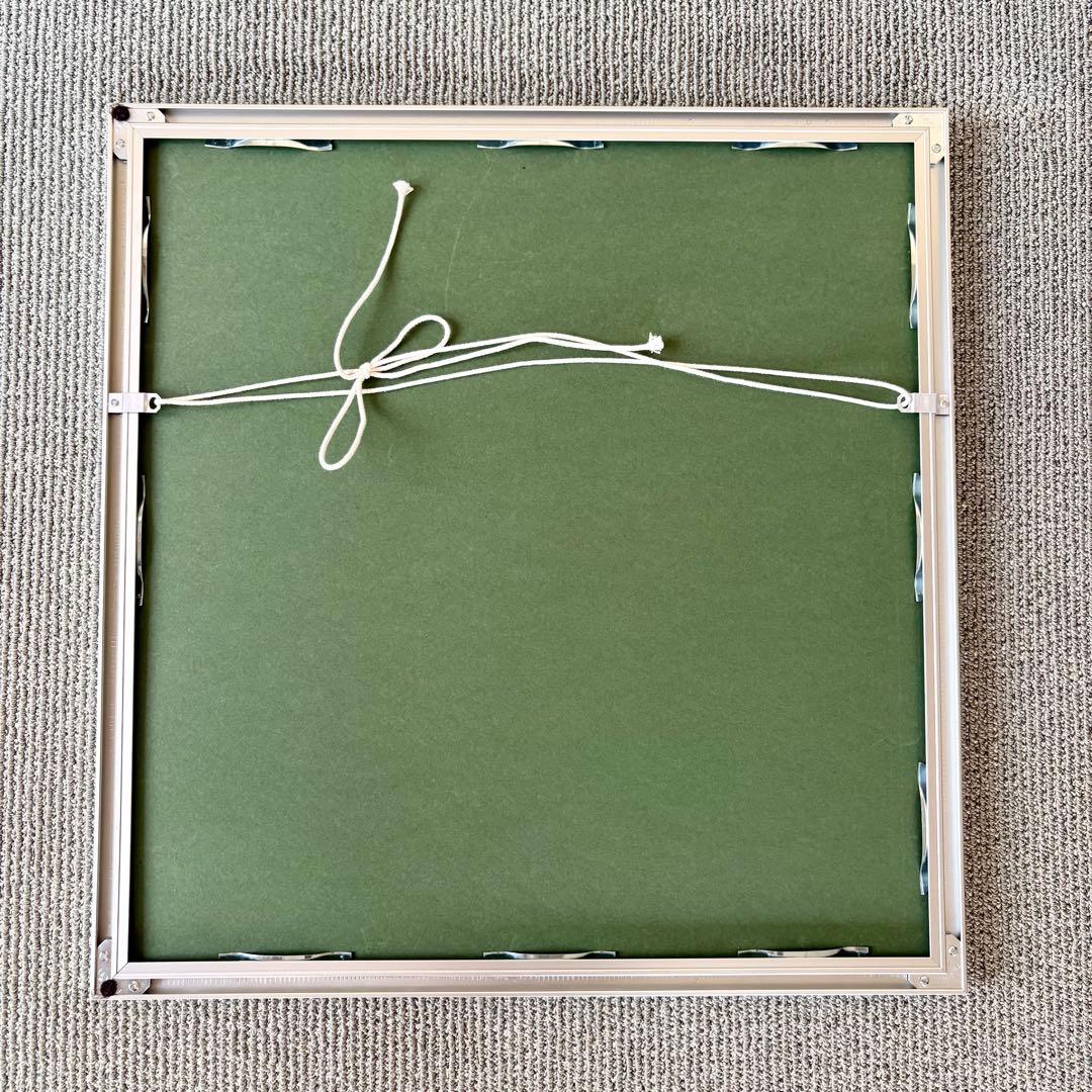 刺繍 花 花束 葉 フレーム 額 額入り ハンドメイド チューリップ モダン