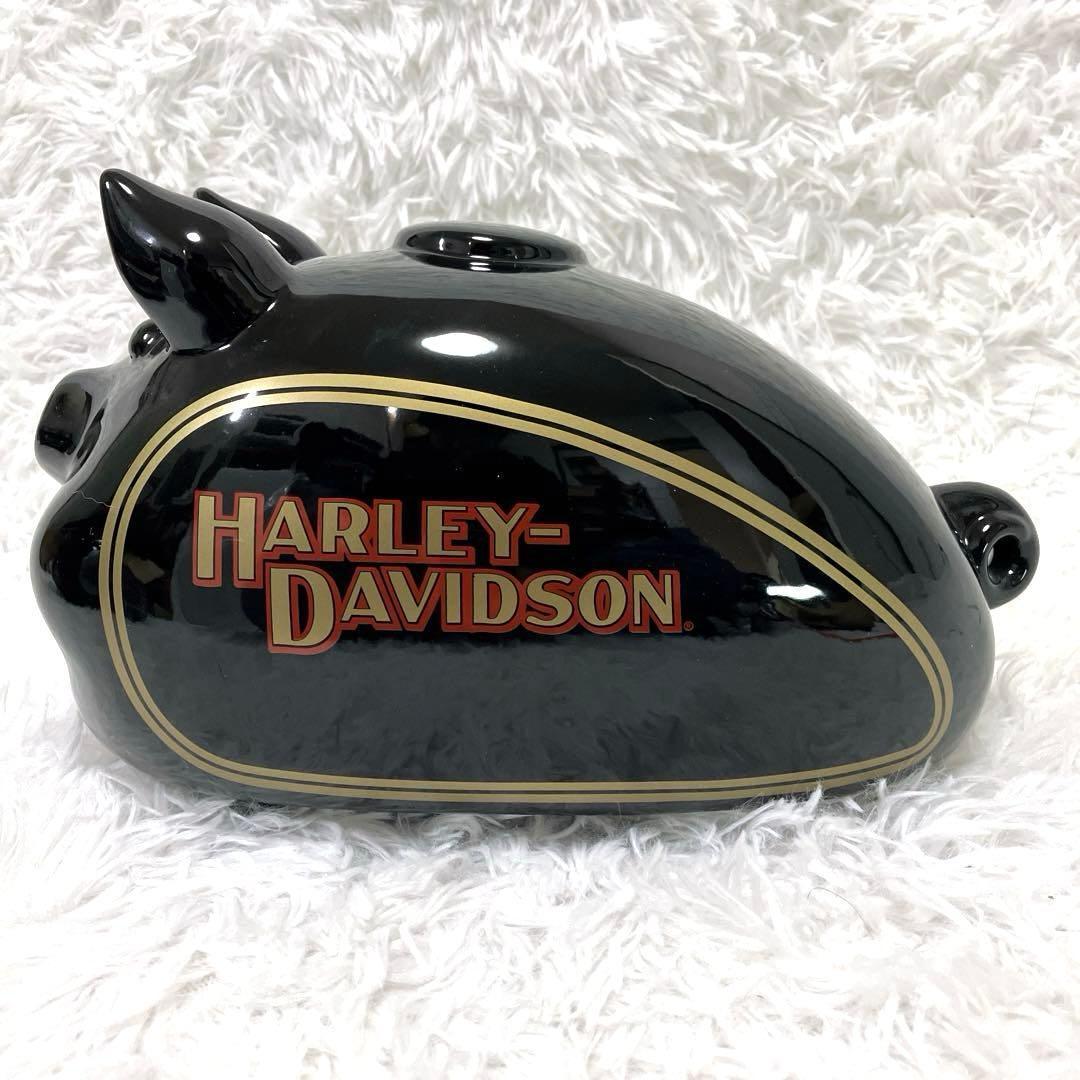 新品✨　Harley-Davidson　豚貯金箱　陶器　箱付き　2019年