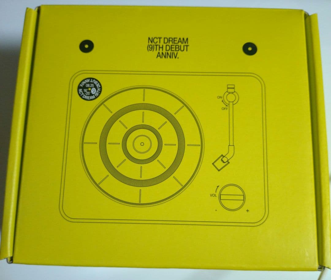 NCT DREAM 9TH TURNTABLE BLUETOOTH スピーカー