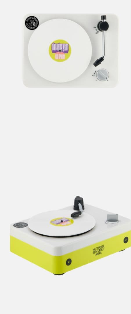 NCT DREAM 9TH TURNTABLE BLUETOOTH スピーカー