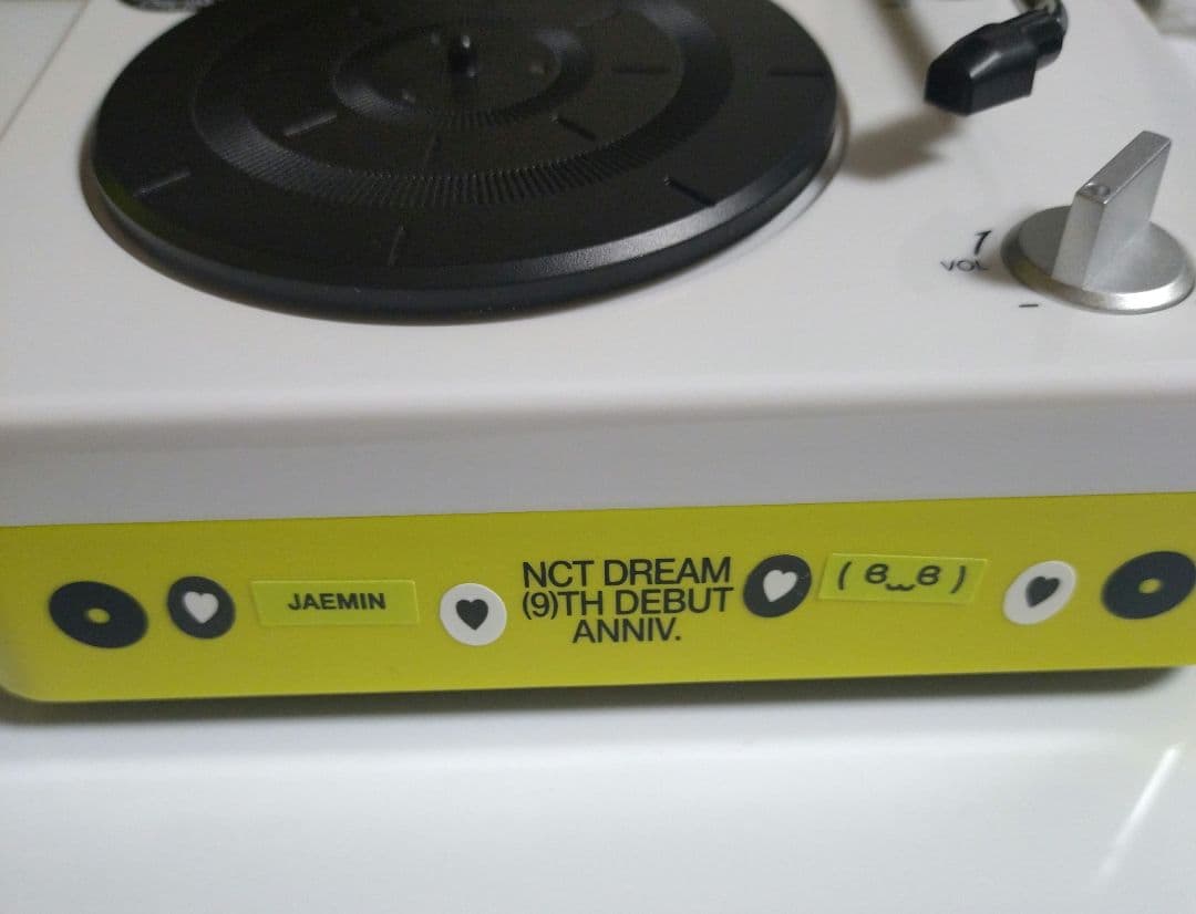 NCT DREAM 9TH TURNTABLE BLUETOOTH スピーカー