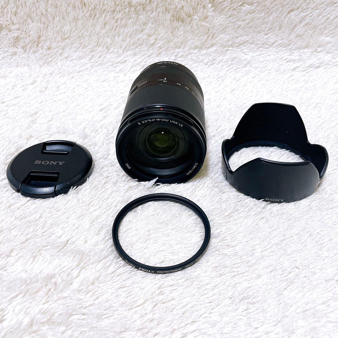 Sony E 18-200mm F3.5-6.3 OSS LE レンズ