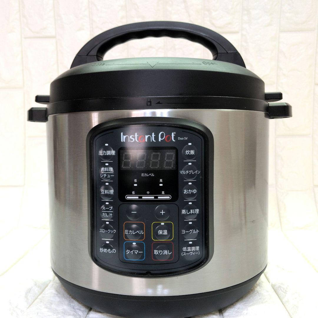 Instant Pot Duo SV 60 5.7L 電気圧力鍋　大容量