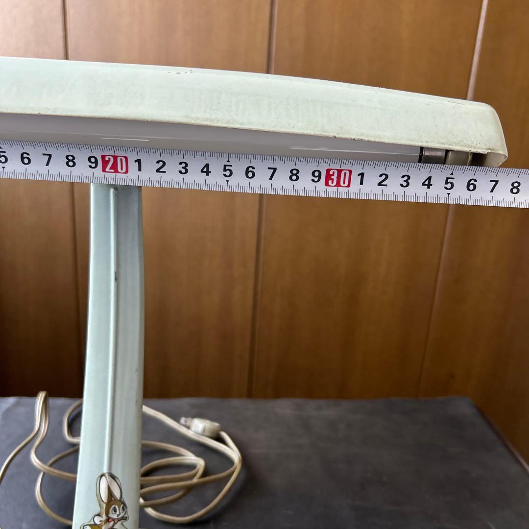 ナショナル蛍光灯器具　学習用電気スタンド　昭和レトロ オブジェ