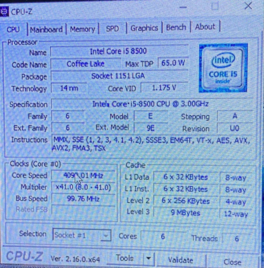 富士通 ESPRIMO WD2/D1 i5 8世代 メモリ8GB HDMI出力有