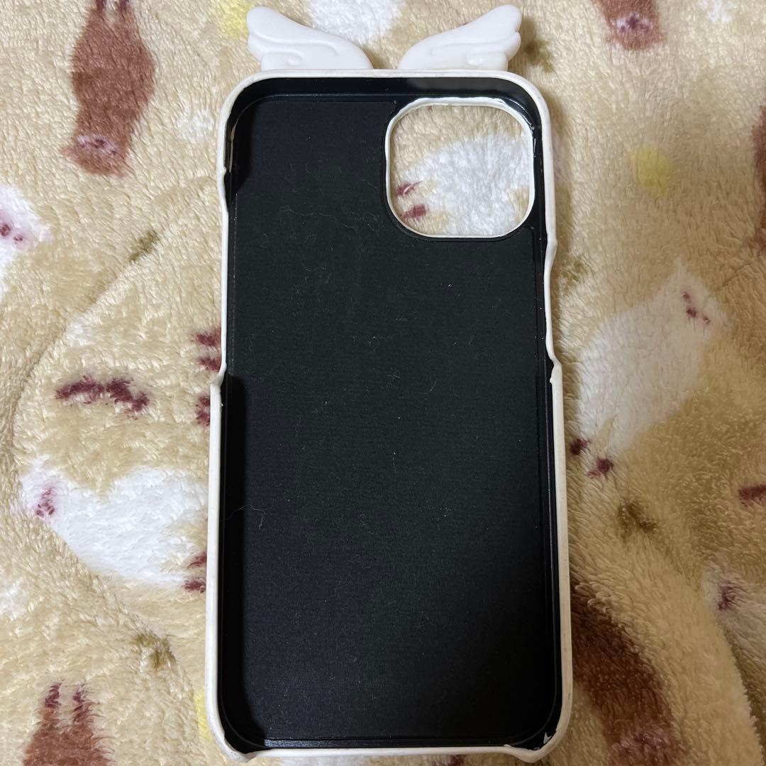 Urban Sophistication iPhone14ケース ホワイト 羽