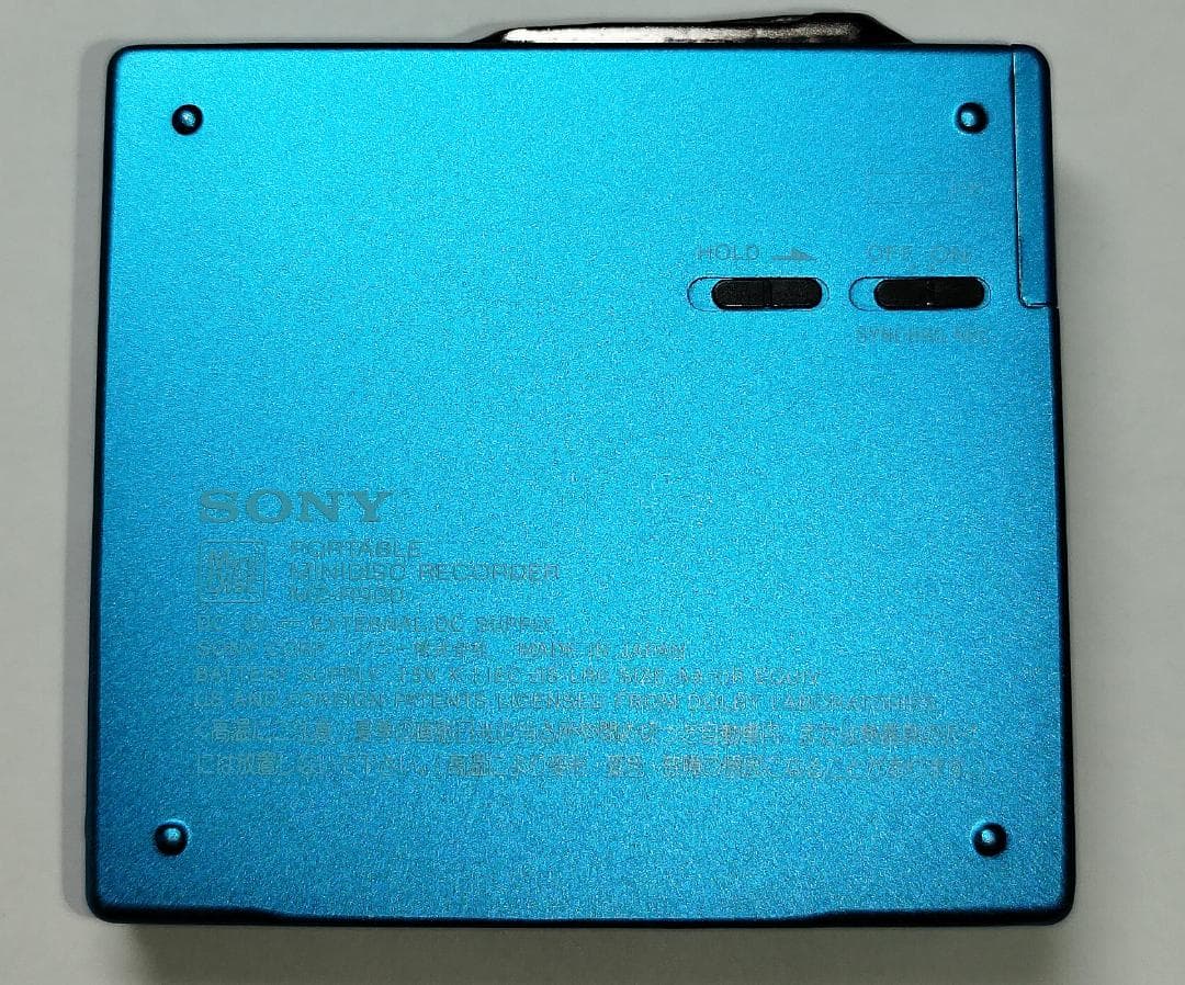 SONY MZ-R900 動作未確認 ブルー 付属品無
