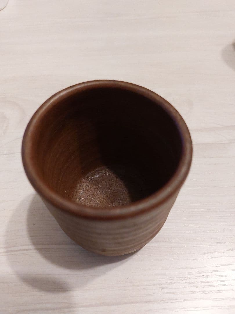 【レア・非売品】備前焼 遺作20品のうちの１品 木村隆男遺作 ぐい呑み３品