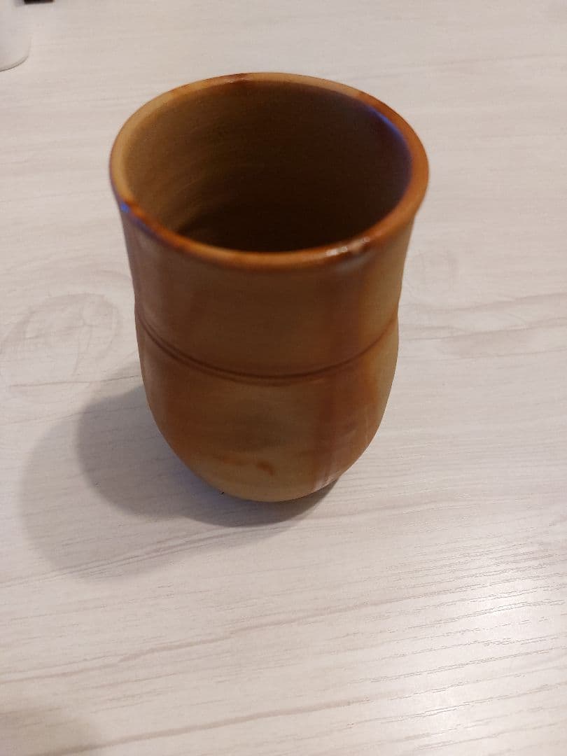 【レア・非売品】備前焼 遺作20品のうちの１品 木村隆男遺作 ぐい呑み３品