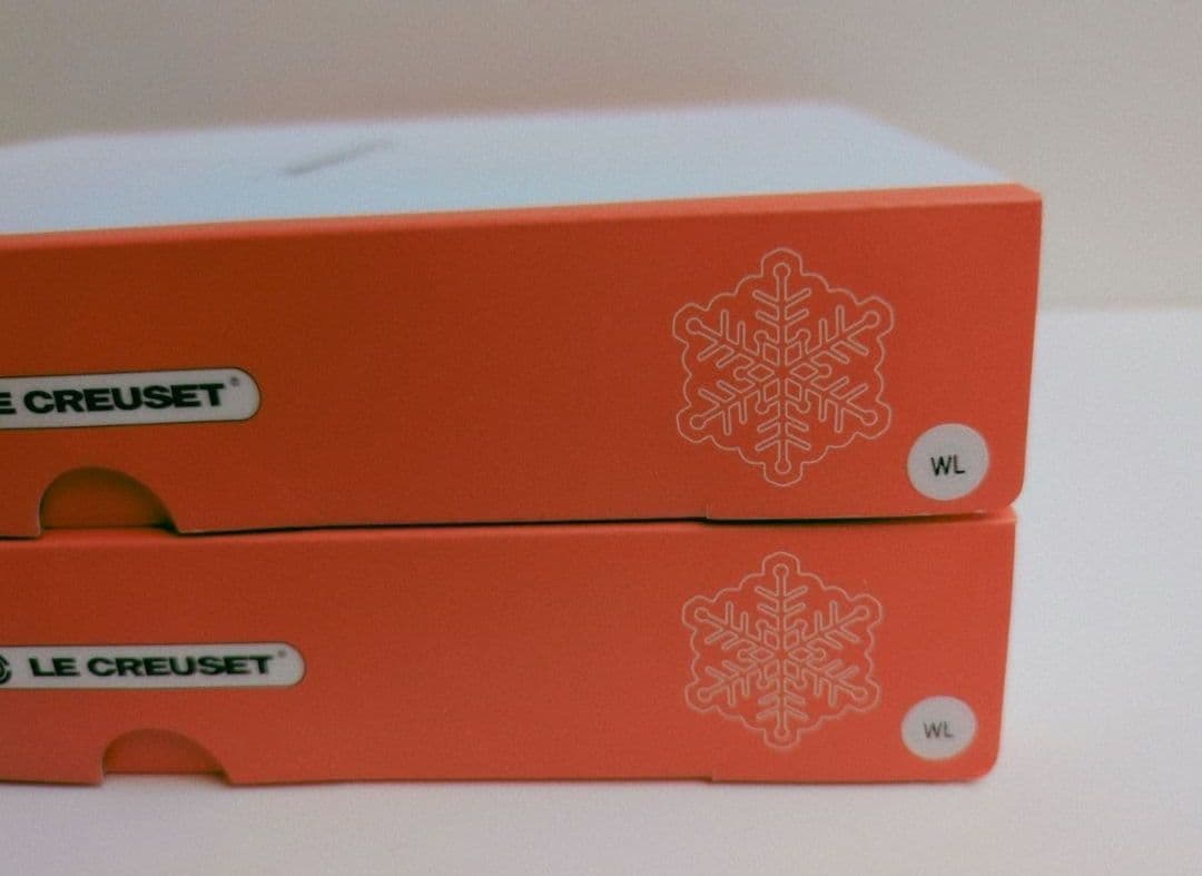 ル・クルーゼ　 スノーフレーク　プラッター 20cm　２枚