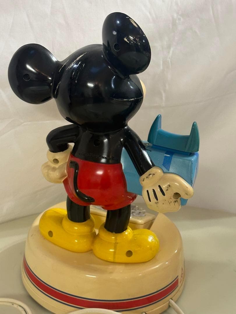 昭和レトロ★ディズニー★ミッキーマウス★電話★フィギュアに★おもちゃに