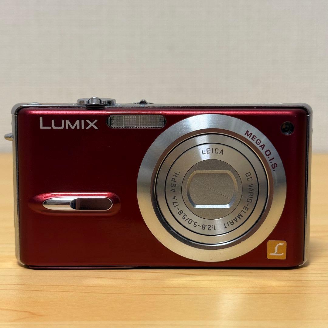 【SDカード付】Panasonic LUMIX DMC-FX9 レッド