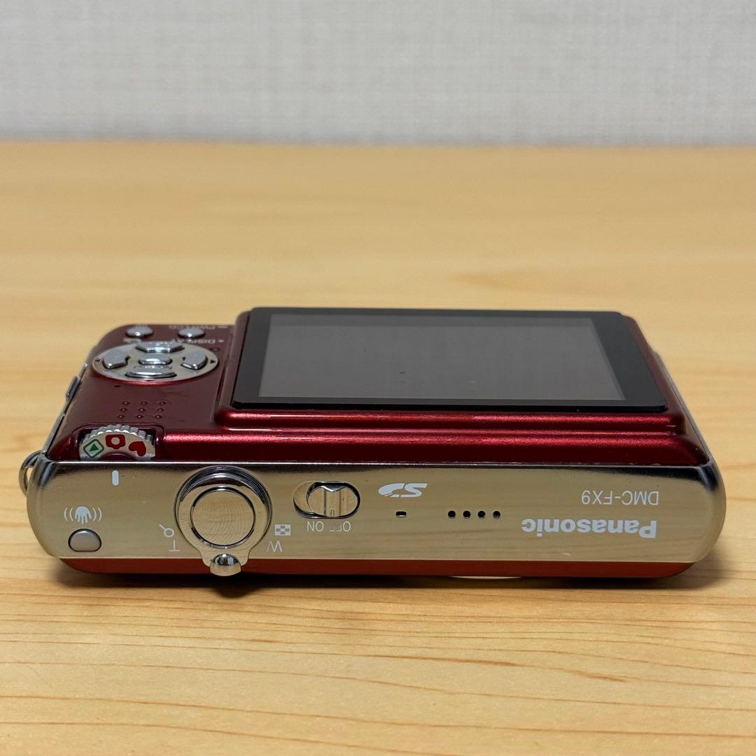 【SDカード付】Panasonic LUMIX DMC-FX9 レッド