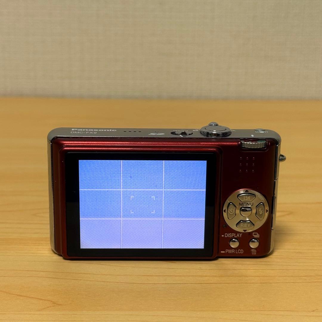【SDカード付】Panasonic LUMIX DMC-FX9 レッド